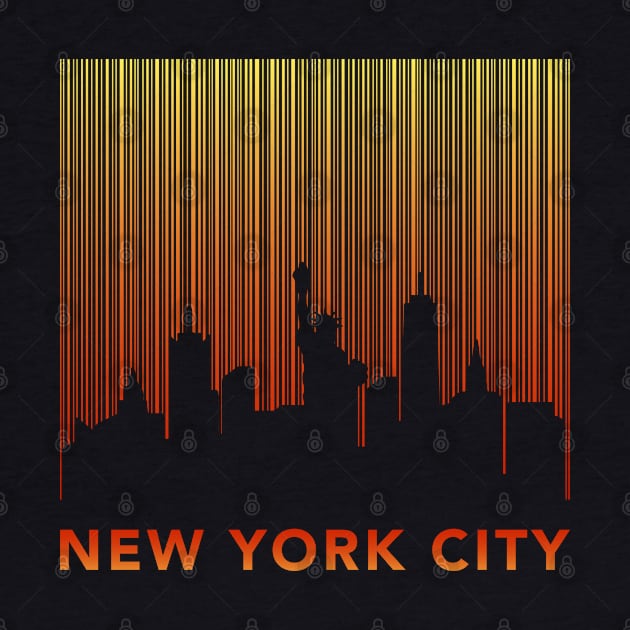 New York - barcode by Florin Tenica